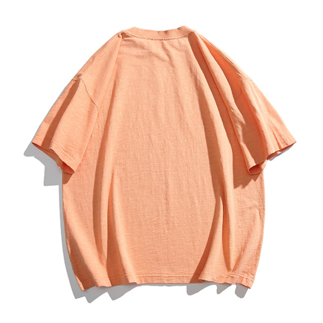 メランジコットン　ワイドTシャツ　N1633　