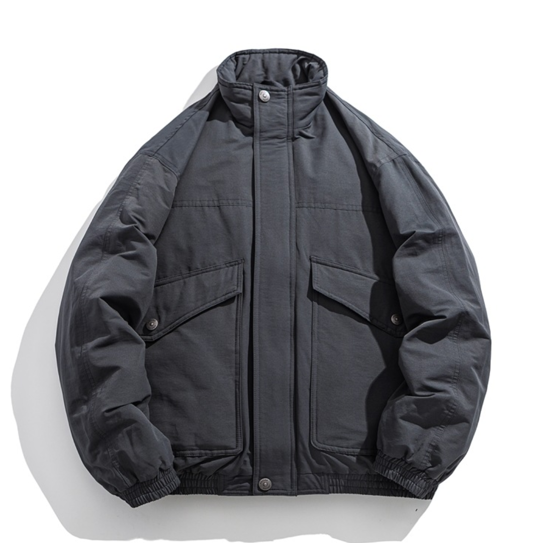 ホワイトダウン　ビッグポケット　ジャケット　N1020