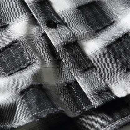 ブロークンチェック　シャツ　N1047