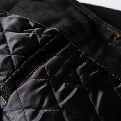 Faux layered wool polo collar knit N748