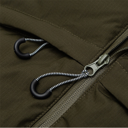 Faux layered wool polo collar knit N748