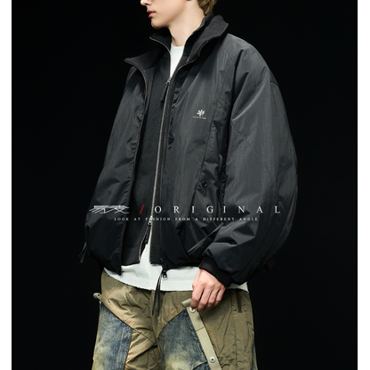 [YMORIGINAL] White Duck Down Stand Collar Jacket N841