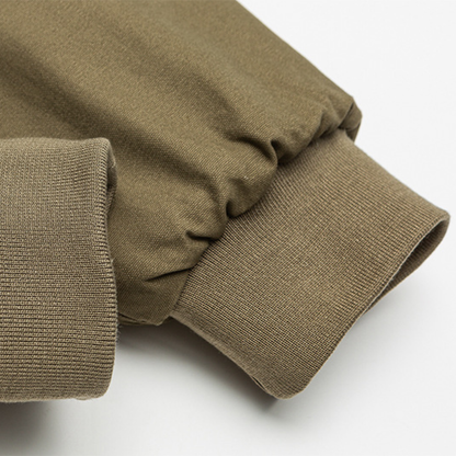 Faux layered wool polo collar knit N748