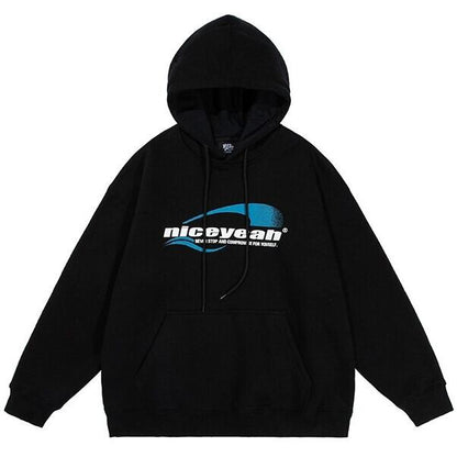 niceyeah　ロゴスウェットパーカー　B755