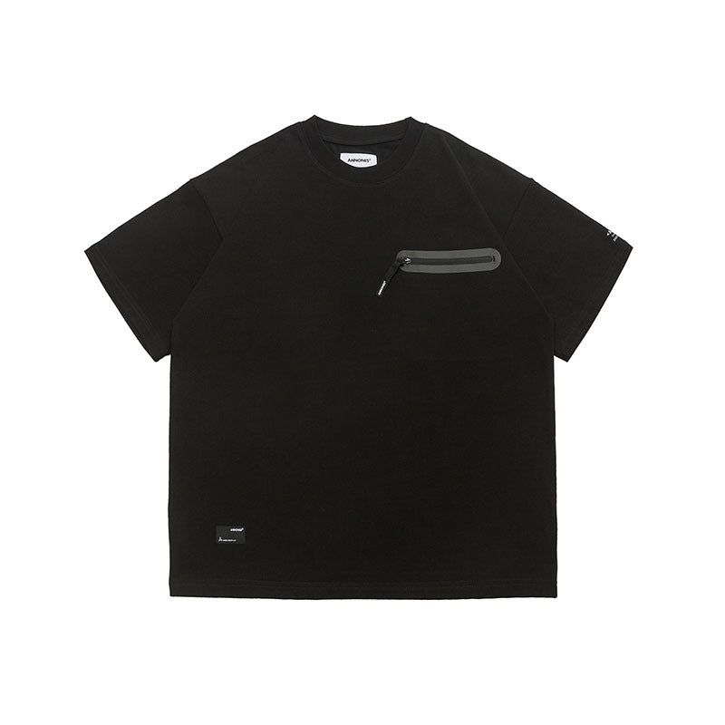 ジップポケット付き　Tシャツ　N211