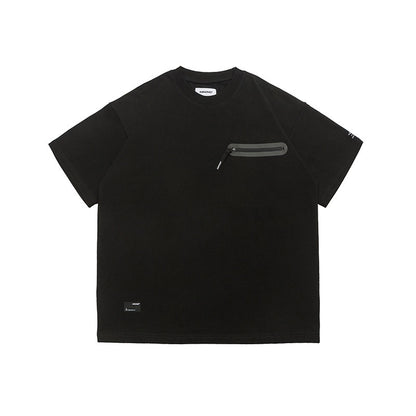 ジップポケット付き　Tシャツ　N211