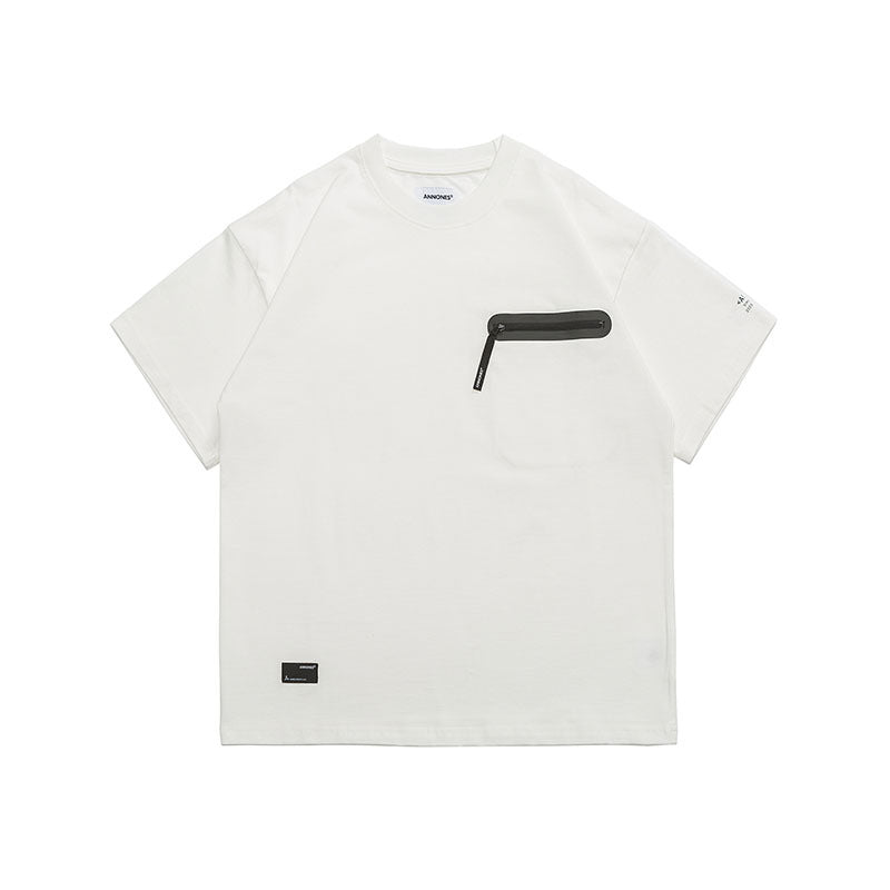ジップポケット付き　Tシャツ　N211