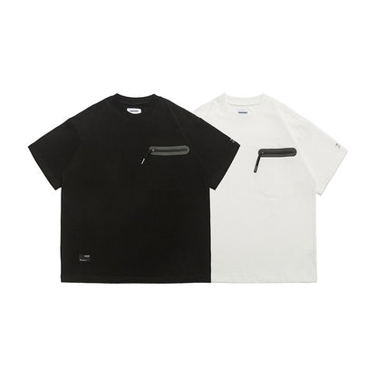 ジップポケット付き　Tシャツ　N211