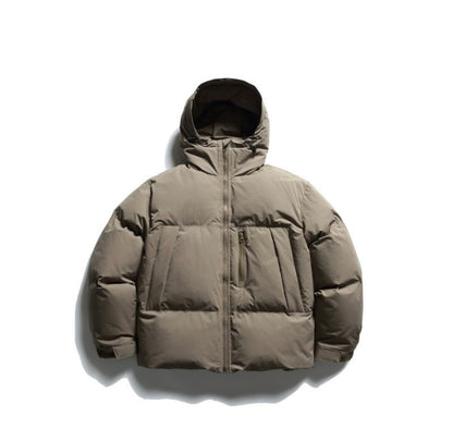 ボリューム　パテッド　フードジャケット　N988