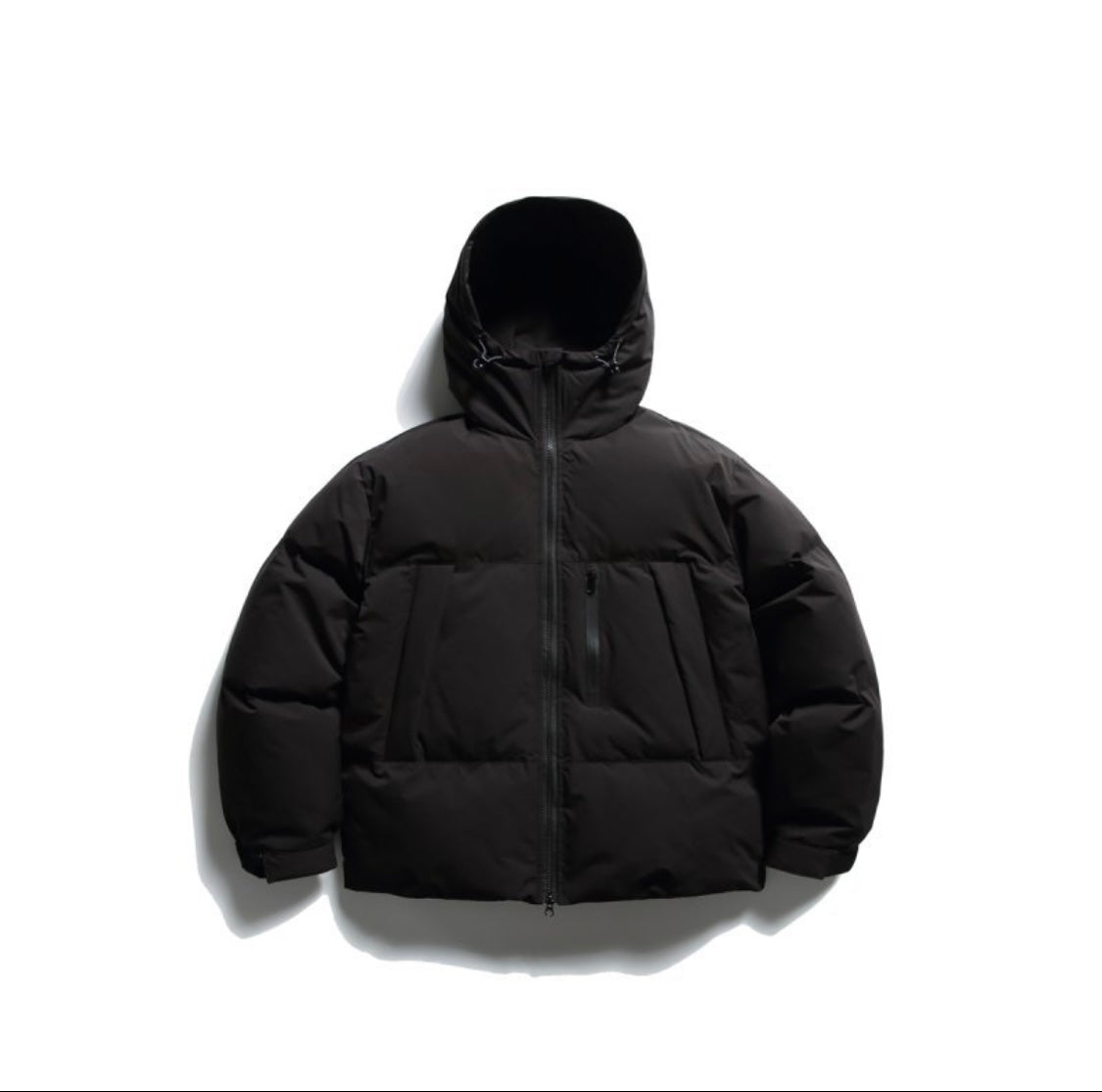 ボリューム　パテッド　フードジャケット　N988