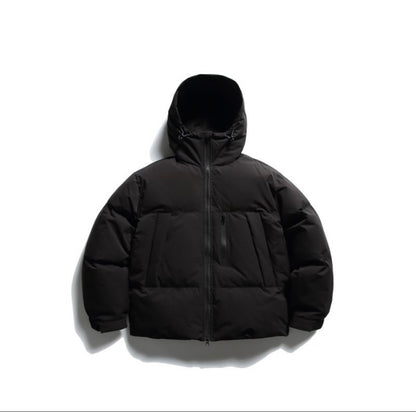 ボリューム　パテッド　フードジャケット　N988