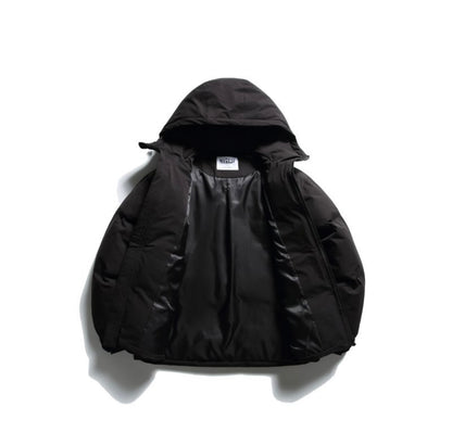 ボリューム　パテッド　フードジャケット　N988