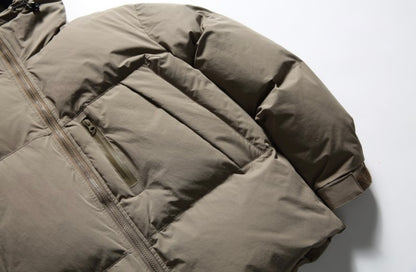 ボリューム　パテッド　フードジャケット　N988