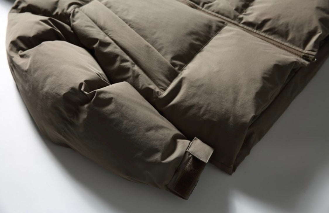 ボリューム　パテッド　フードジャケット　N988