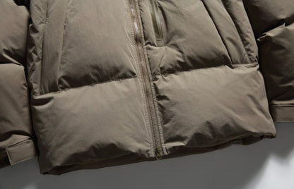 ボリューム　パテッド　フードジャケット　N988