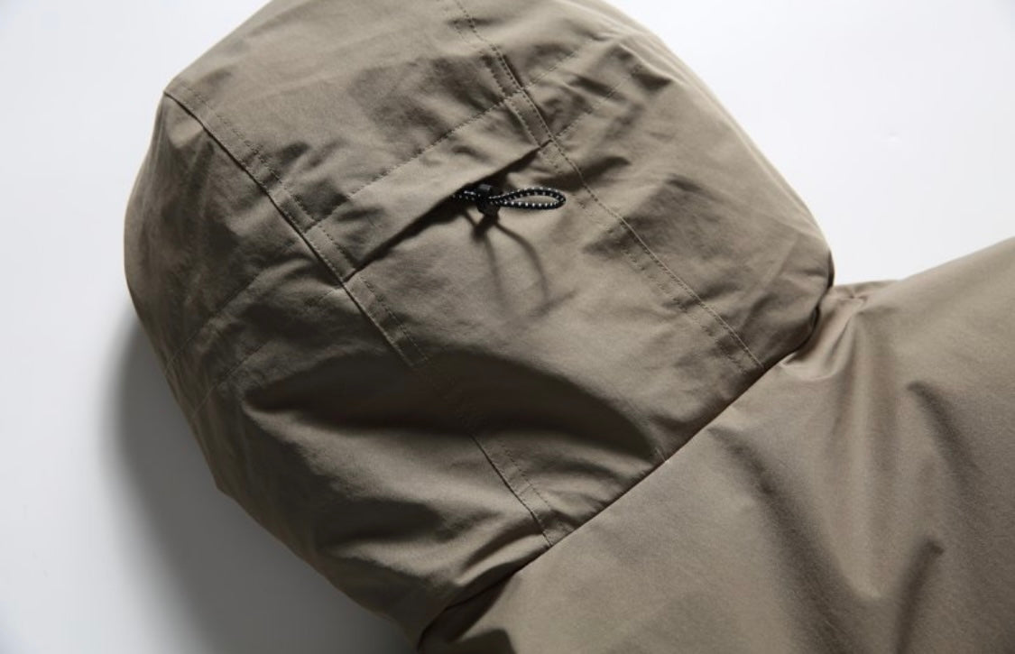 ボリューム　パテッド　フードジャケット　N988