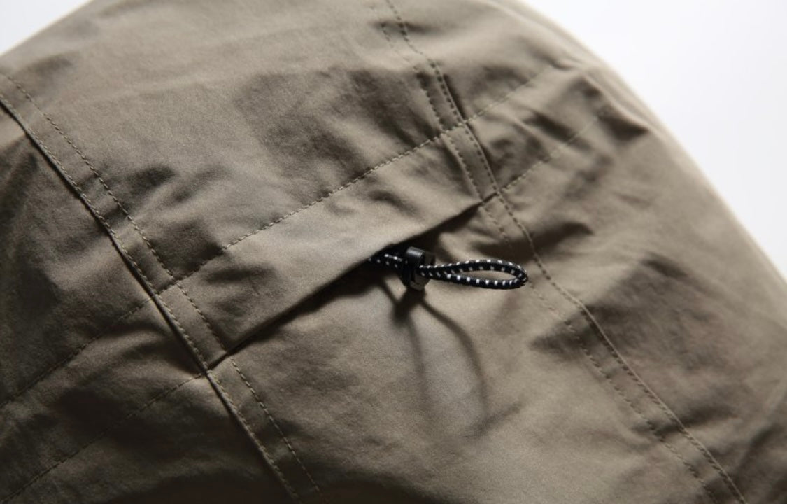 ボリューム　パテッド　フードジャケット　N988