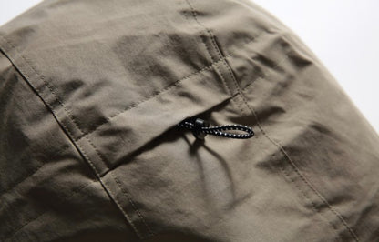 ボリューム　パテッド　フードジャケット　N988