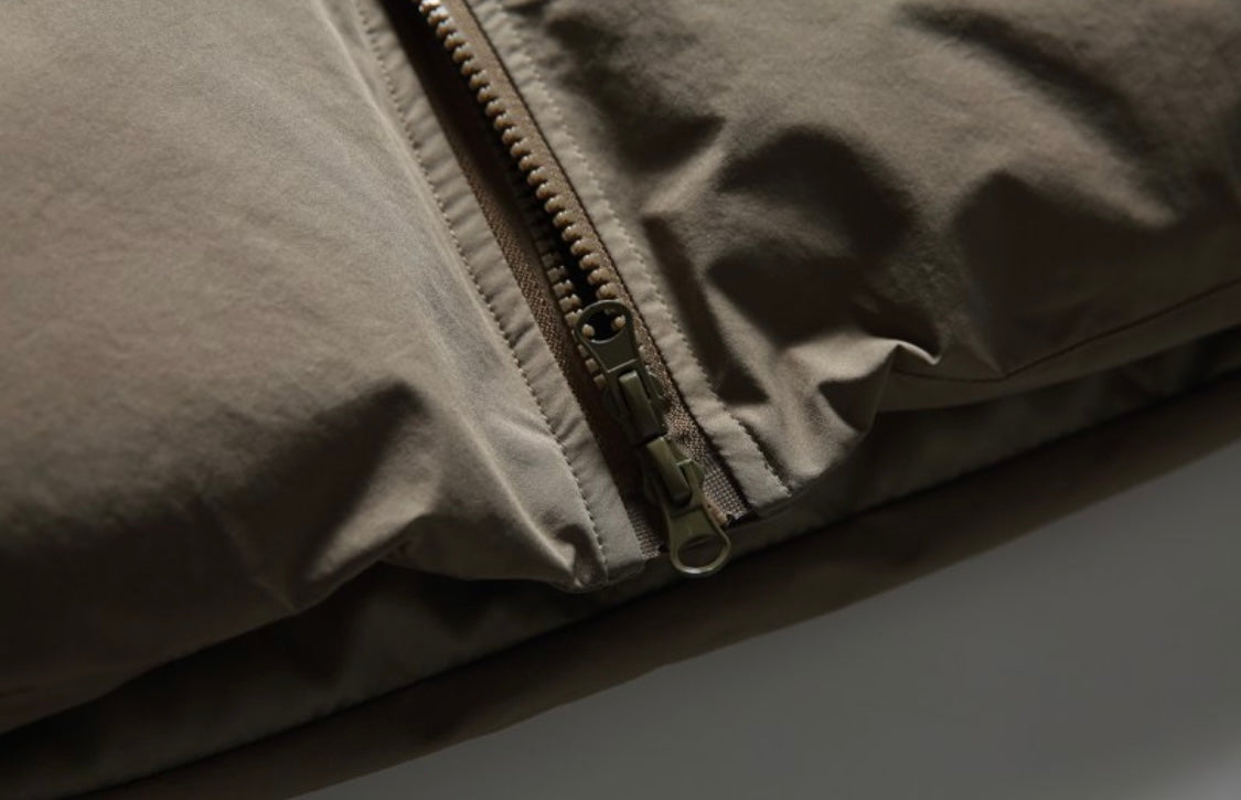 ボリューム　パテッド　フードジャケット　N988