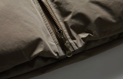 ボリューム　パテッド　フードジャケット　N988