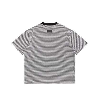 ミジンボーダーTシャツ　N1435
