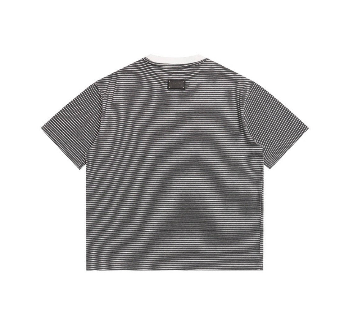 ミジンボーダーTシャツ　N1435