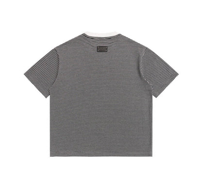 ミジンボーダーTシャツ　N1435