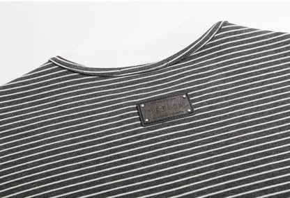 ミジンボーダーTシャツ　N1435
