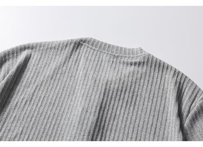 ストレッチ　ヘンリーネック長袖Tシャツ　N1780 (12)