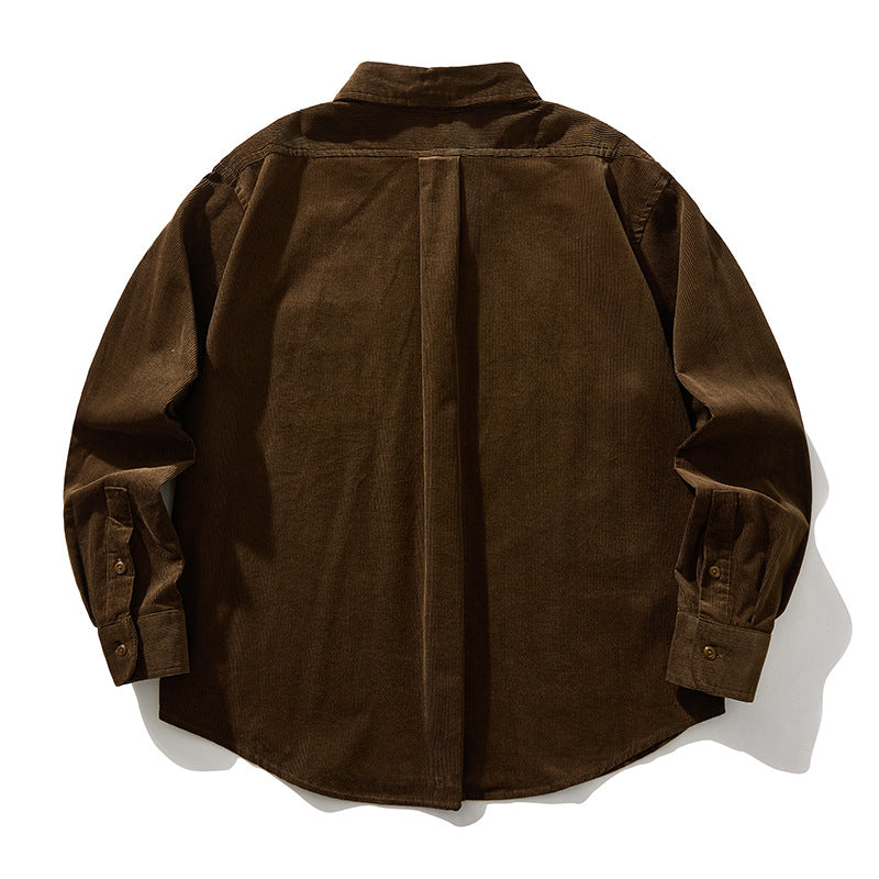 ライトコーデュロイ　ボタンダウンシャツ　N1765 (2)