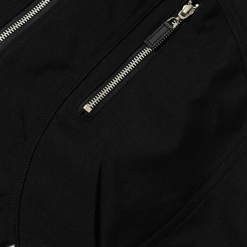 ポリエステルキャンバス　ZIPスタンドカラージャケット　N1755 (4)
