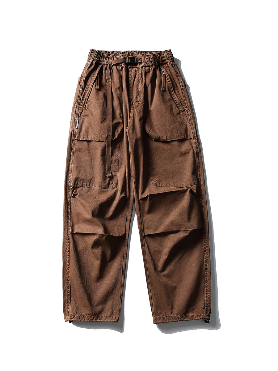 ベルト付き　ワイドカーゴパンツ　N1811