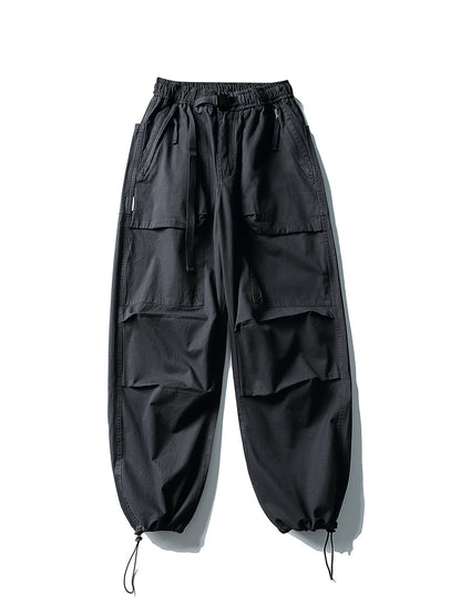 ベルト付き　ワイドカーゴパンツ　N1811