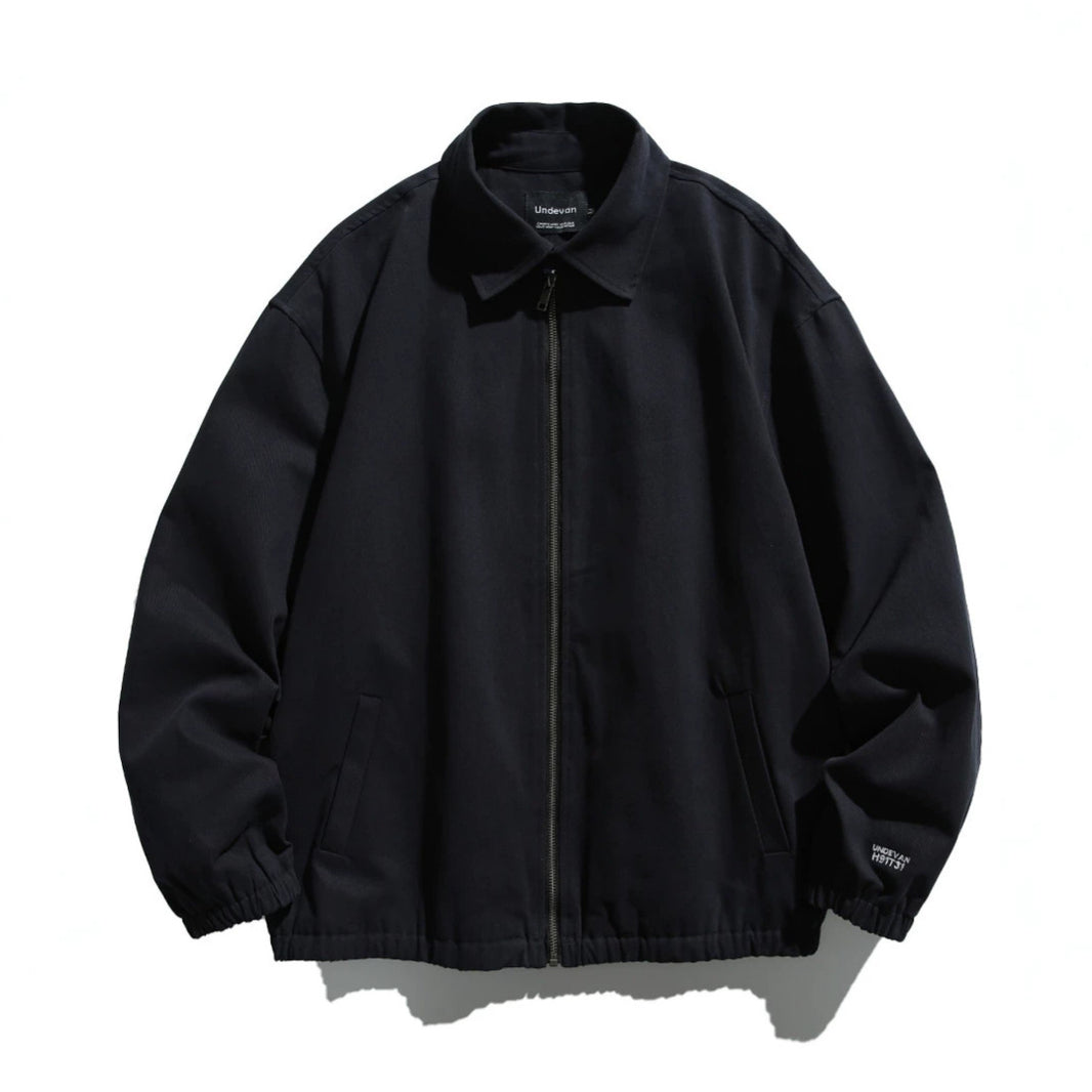Embroidered Harrington Jacket N1793 black