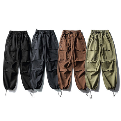 ベルト付き　ワイドカーゴパンツ　N1811