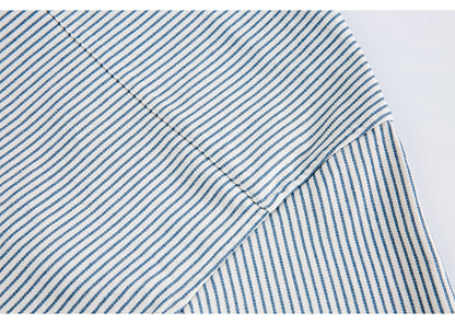 Patch Pocket Striped Regular Shirt N1804