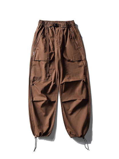 ベルト付き　ワイドカーゴパンツ　N1811
