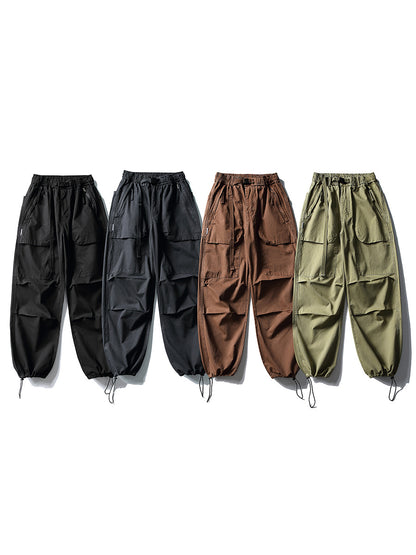 ベルト付き　ワイドカーゴパンツ　N1811