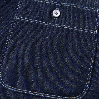 Double Pocket Denim Regular Shirt N1808