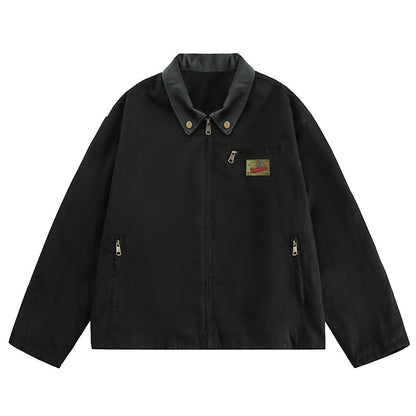 ストレッチ　コットンキャンバス　デトロイトジャケット　N1757