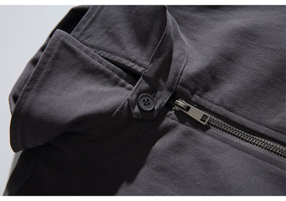 ワンポイント刺繍　ハリントンジャケット　N1793 (17)