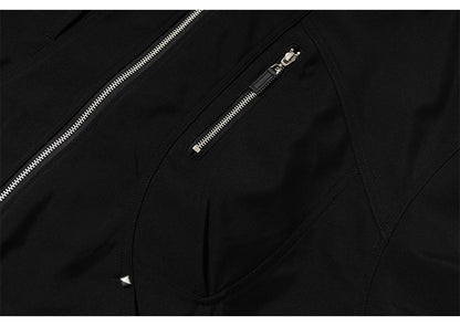 ポリエステルキャンバス　ZIPスタンドカラージャケット　N1755 (8)