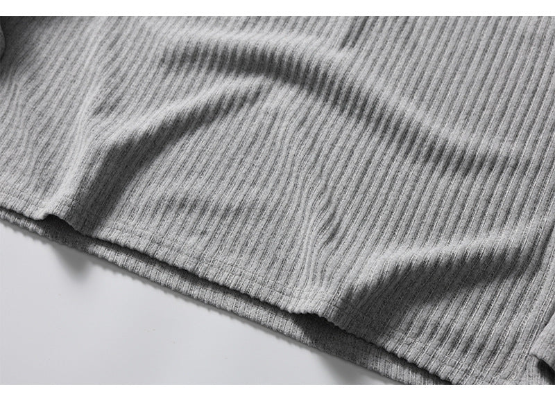 ストレッチ　ヘンリーネック長袖Tシャツ　N1780 (13)