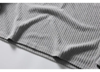 ストレッチ　ヘンリーネック長袖Tシャツ　N1780 (13)