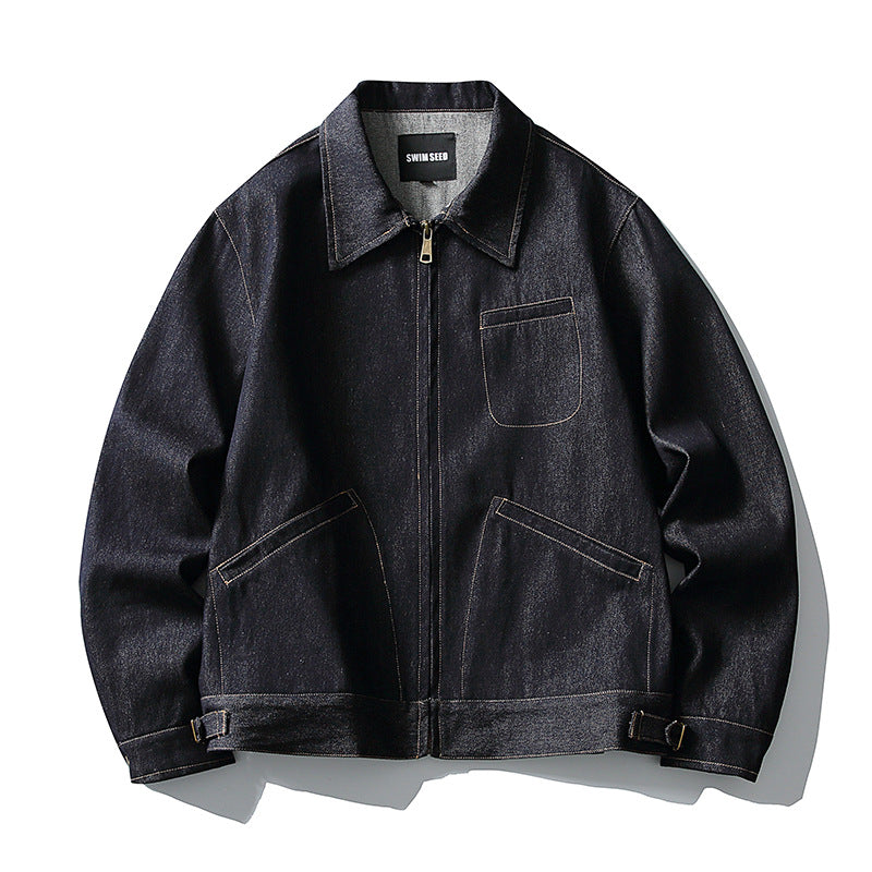 リジットデニム　ZIPジャケット　N1763