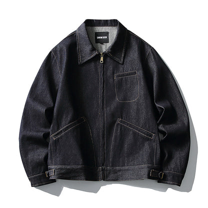 リジットデニム　ZIPジャケット　N1763