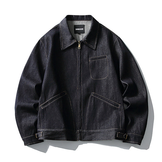 リジットデニム　ZIPジャケット　N1763