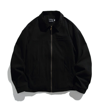 コーデュロイ襟　ZIPワークジャケット　N1791 (2)