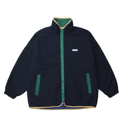 リバーシブル　カラーブロック　ZIPジャケット　N1815