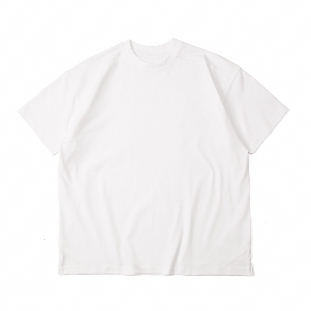 【COOLMAX】高機能 ビッグシルエット Tシャツ N281 ホワイト